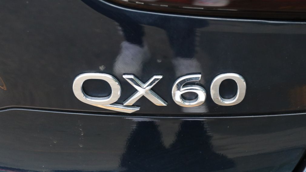 2016 Infiniti QX60 AWD PREMIUM NAVI CUIR TOIT #8