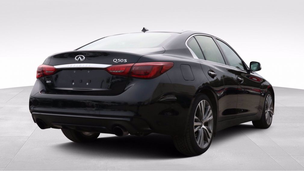 2018 Infiniti Q50 3.0t SPORT CUIR TOIT NAV #2