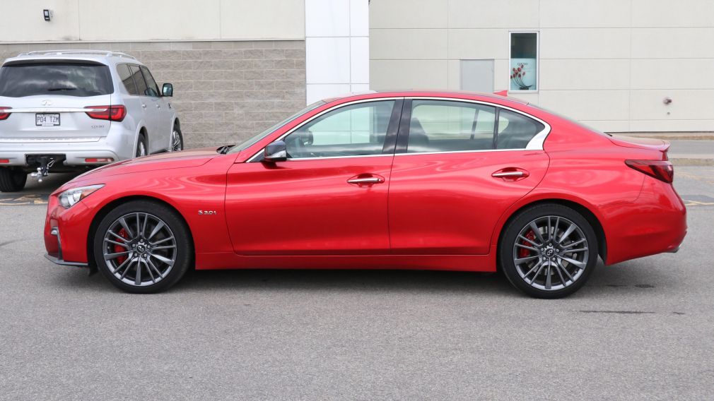 2018 Infiniti Q50 Red Sport 400 CUIR TOIT NAV MAGS 19 POUCES #36