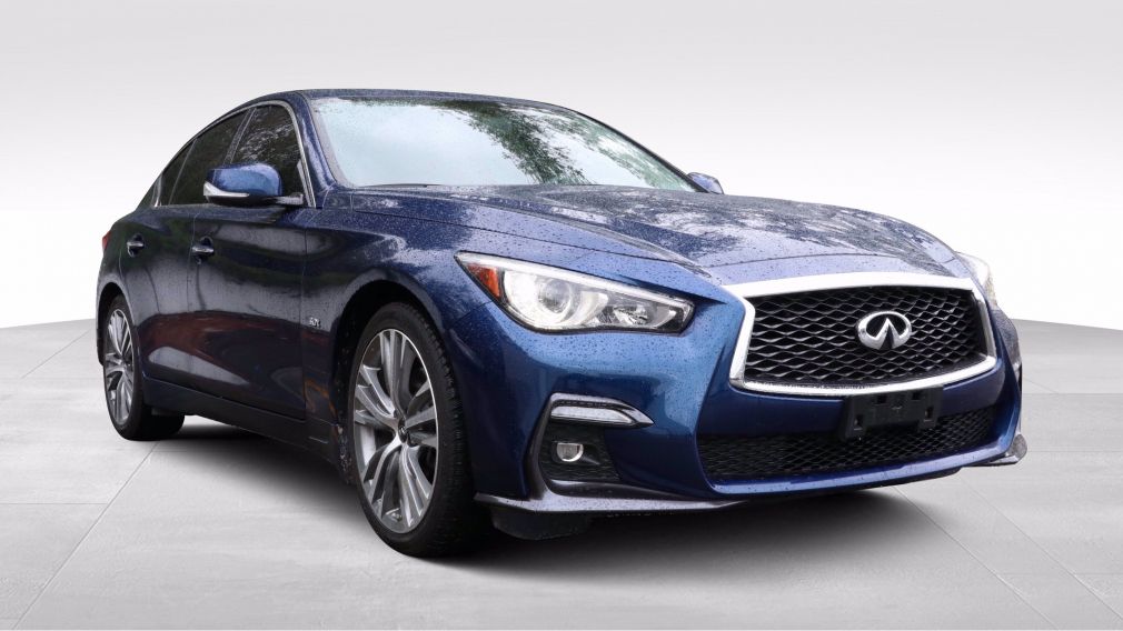 2018 Infiniti Q50 3.0t Signature Edition NAVI TOIT CUIR #0