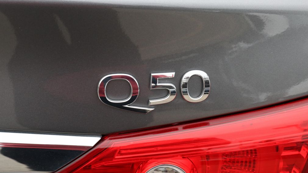 2016 Infiniti Q50 2.0t CONVENIENCE AUTO A/C GR ELECT  NAVI MAGS AWD #9