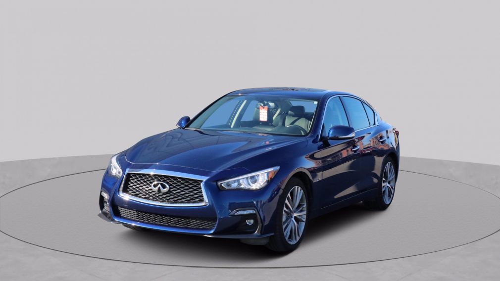 2018 Infiniti Q50 3.0t SPORT CUIR TOIT NAVI MAGS 19 POUCES #3