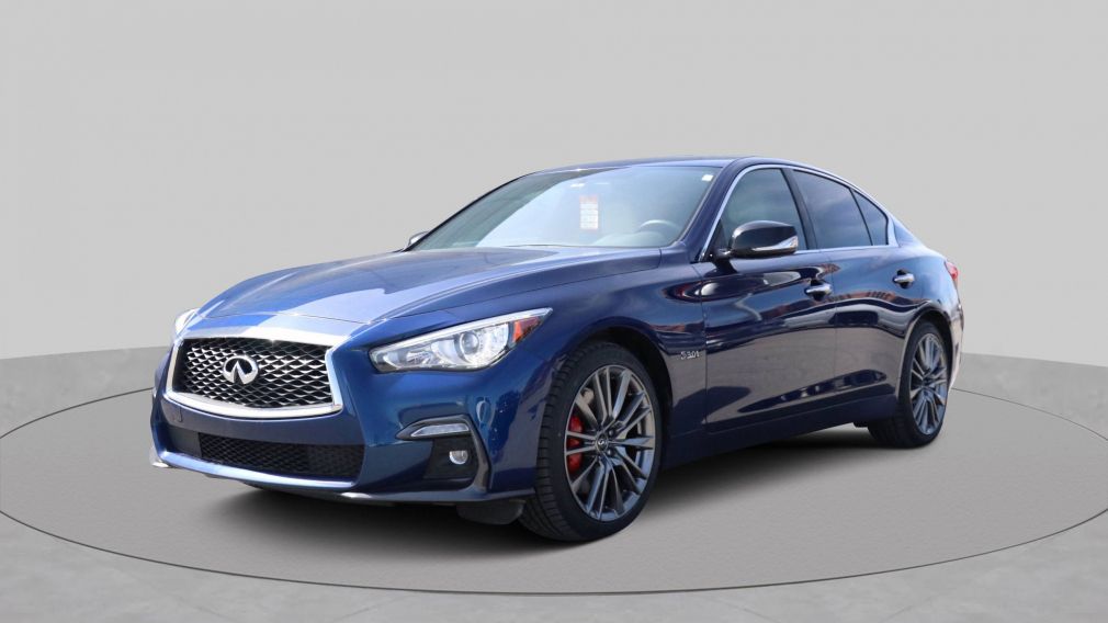 2019 Infiniti Q50 Red Sport 400 CUIR TOIT NAV MAGS 19 POUCES #3