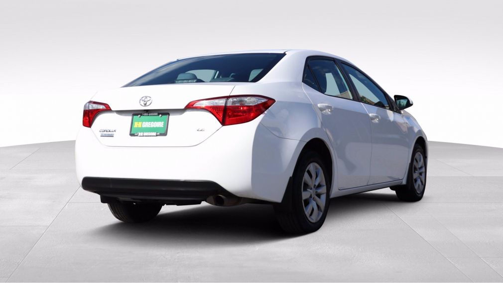 2015 Toyota Corolla LE #6