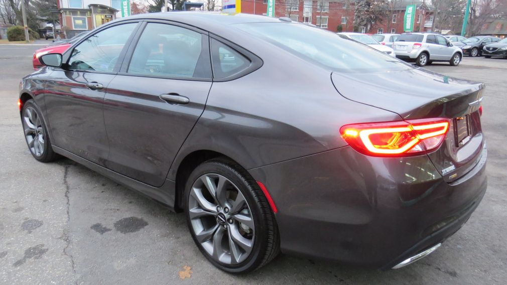 2015 Chrysler 200 S CUIR,MAGS,CAMERA RECUL,TOIT PANO,NAVI,GR ELECTRI #6