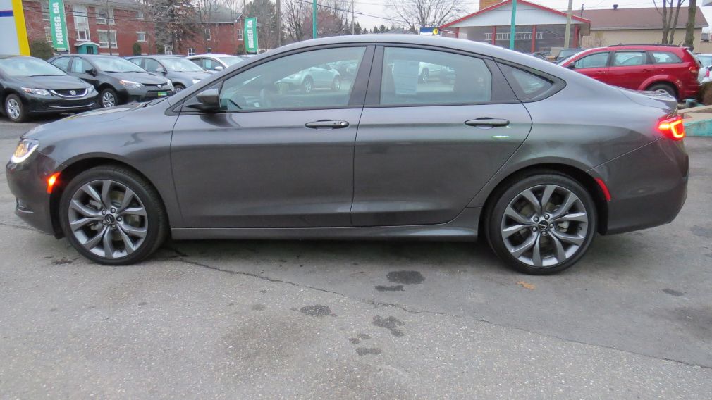 2015 Chrysler 200 S CUIR,MAGS,CAMERA RECUL,TOIT PANO,NAVI,GR ELECTRI #8