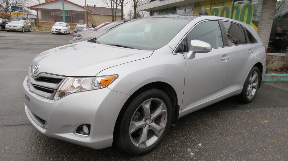 2014 Toyota Venza 4dr Wgn V6 AWD XLE CUIR,MAGS,TOIT PANO,A/C,GR ELEC #0