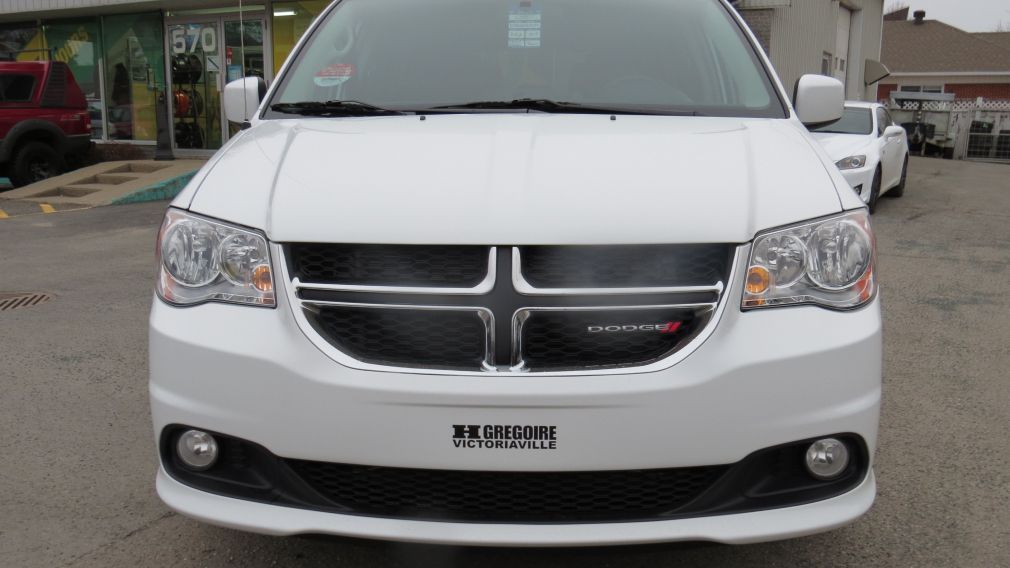 2015 Dodge GR Caravan Crew Plus A/C CUIR MAGS CAMERA NAVI GR ELECTRIQUE #2