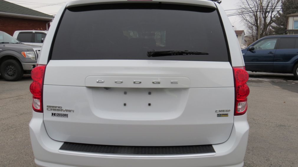 2015 Dodge GR Caravan Crew Plus A/C CUIR MAGS CAMERA NAVI GR ELECTRIQUE #6