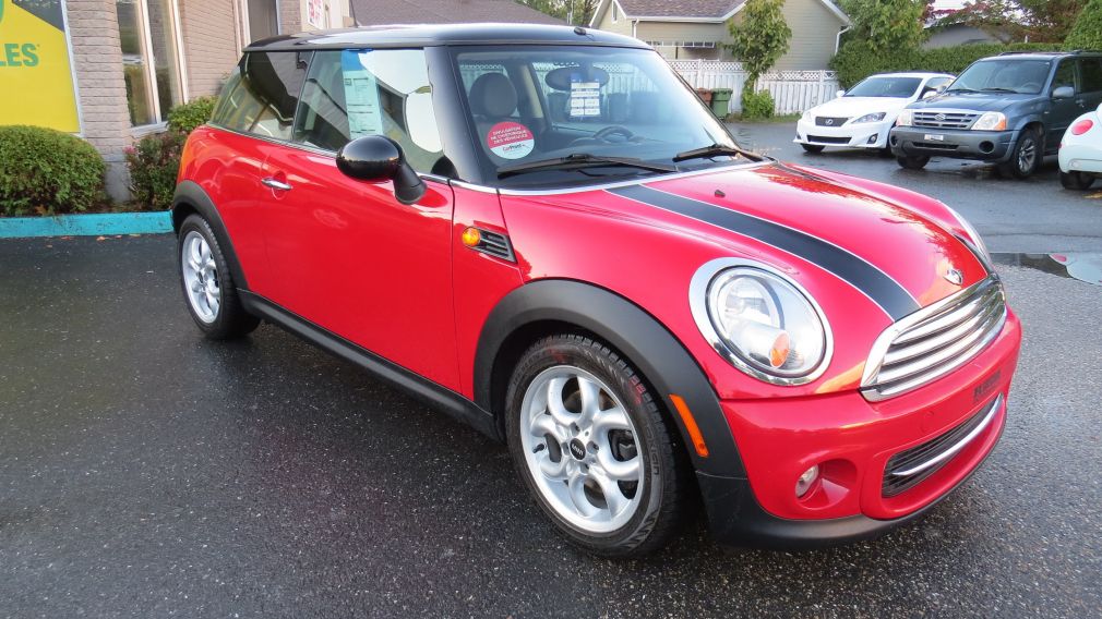 2012 Mini Cooper 2dr Cpe MAN A/C MAGS TOIT PANO GR ELECTRIQUE #0