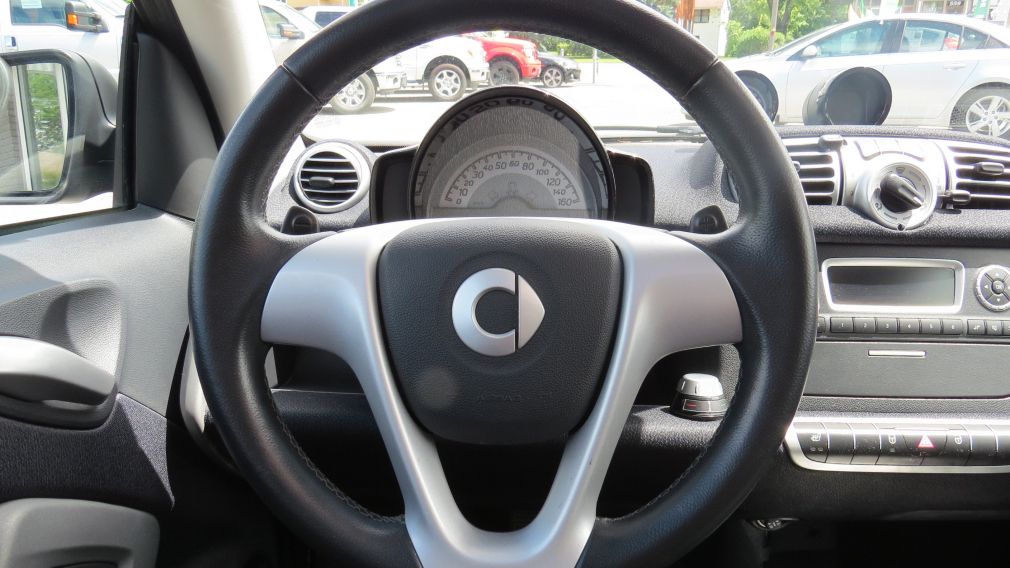 2013 Smart Fortwo Passion AUT A/C MAGS TOIT PANO GR ELECTRIQUE #10