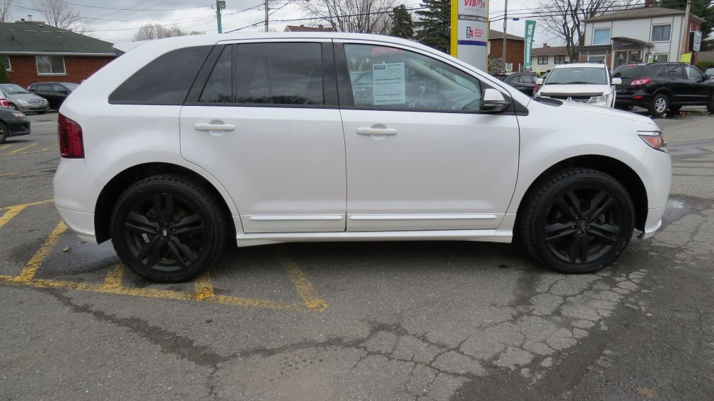 2013 Ford EDGE Sport AWD AUT A/C CUIR MAGS CAMERA TOIT PANO NAVI #8