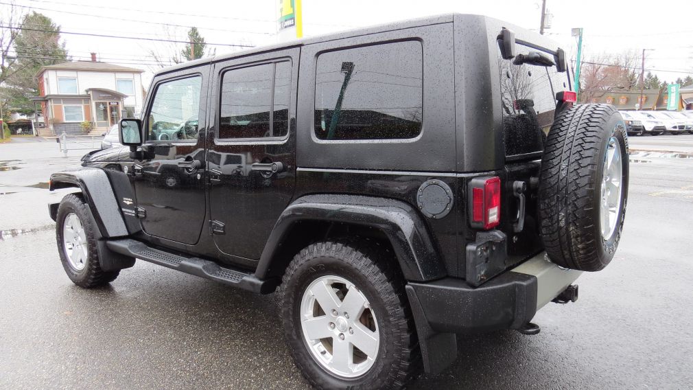 2010 Jeep Wrangler Sahara UNLIMITED AUT 4X4   A/C GR ELECTRIQUE #4