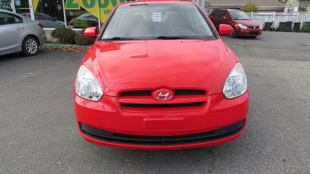 2010 Hyundai Accent L MAN 3 PORTES BAS MILLAGE #2