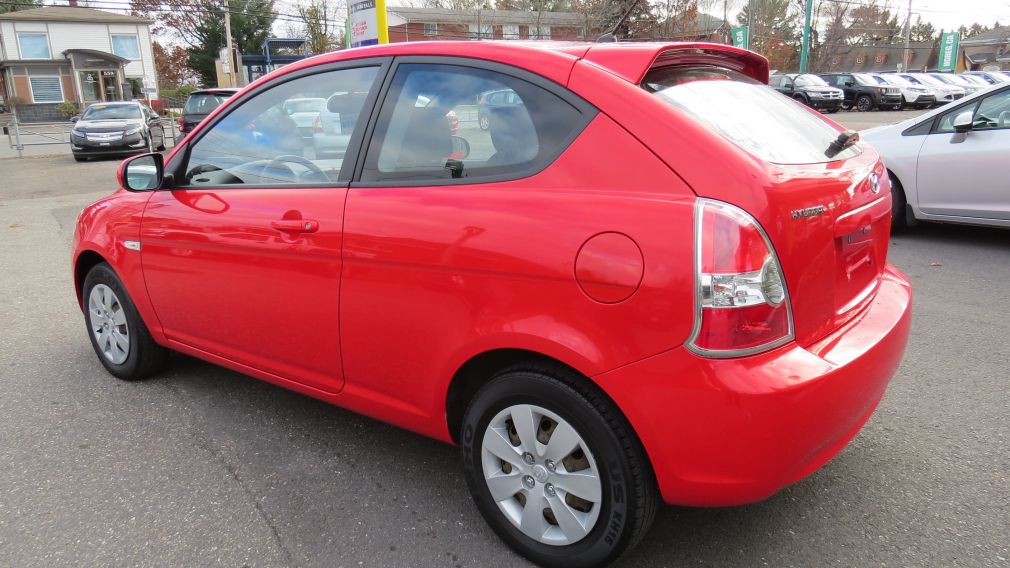 2010 Hyundai Accent L MAN 3 PORTES BAS MILLAGE #5