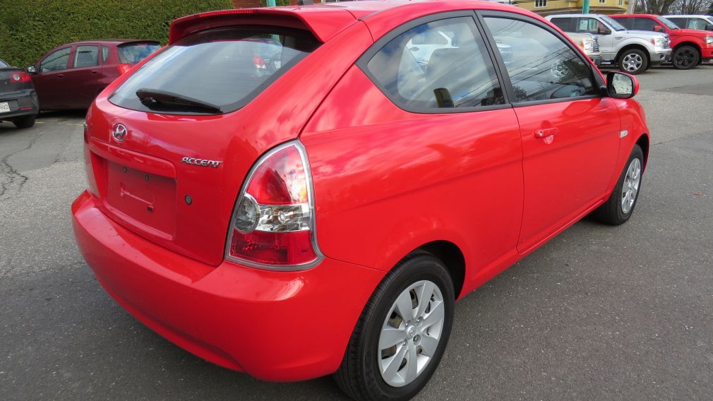 2010 Hyundai Accent L MAN 3 PORTES BAS MILLAGE #7