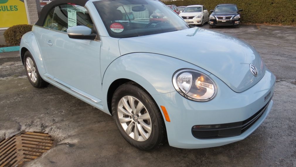 2014 Volkswagen BEETLE Highline AUT CUIR MAGS A/C CABRIOLET GR ELECTRIQUE #0