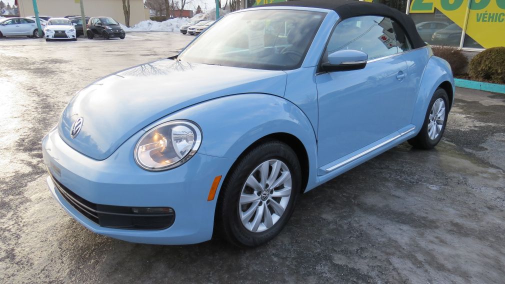 2014 Volkswagen BEETLE Highline AUT CUIR MAGS A/C CABRIOLET GR ELECTRIQUE #3