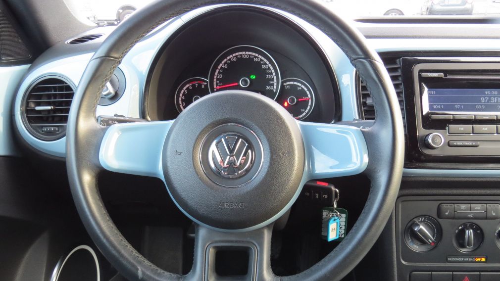 2014 Volkswagen BEETLE Highline AUT CUIR MAGS A/C CABRIOLET GR ELECTRIQUE #15