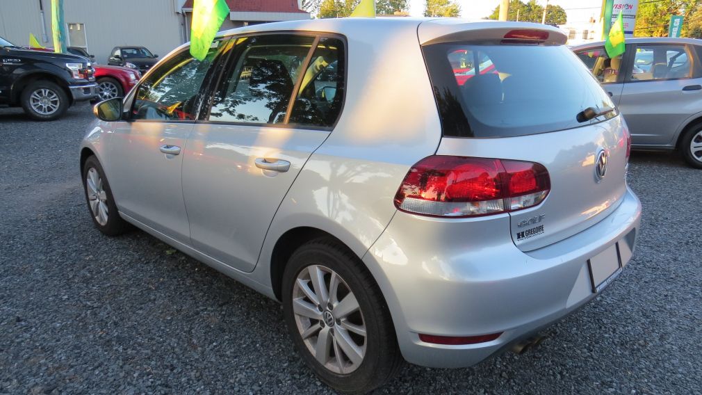 2012 Volkswagen Golf Comfortline MAN A/C MAGS GR ELECTRIQUE ET PLUS #4