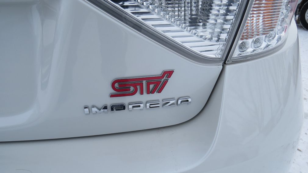 2011 Subaru Impreza WRX STI MAN AWD A/C MAGS BLUETOOTH GR ELECTRIQUE #9