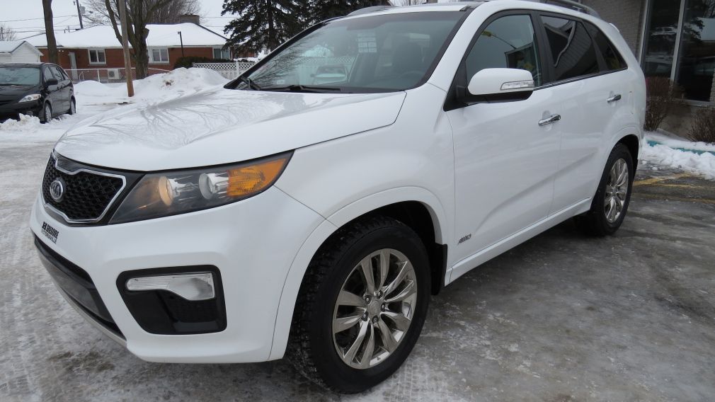 2011 Kia Sorento SX AUT 4X4 A/C CUIR MAGS CAMERA NAVI GR ELECTRIQUE #2