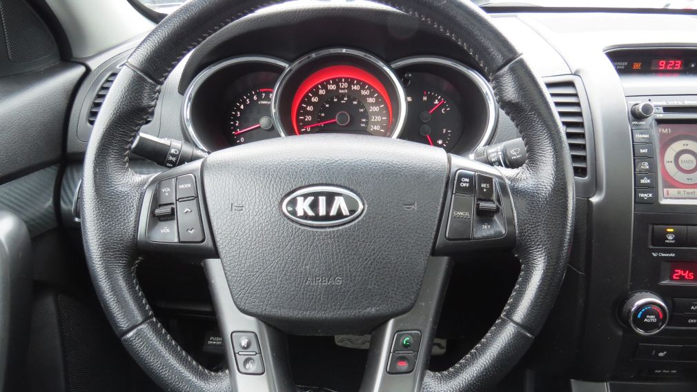 2011 Kia Sorento SX AUT 4X4 A/C CUIR MAGS CAMERA NAVI GR ELECTRIQUE #18