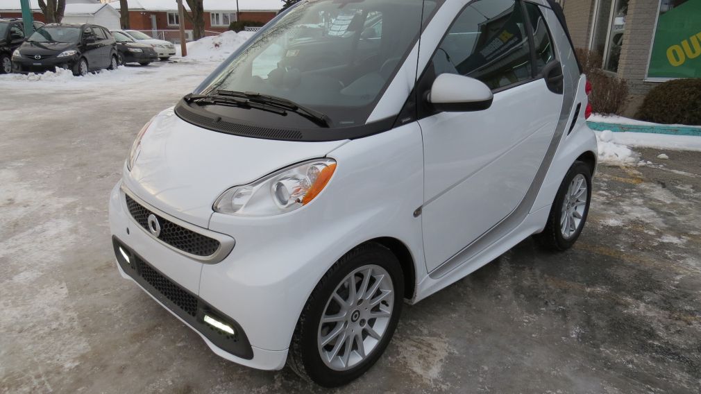 2013 Smart Fortwo Passion Cabriolet AUT A/C MAGS GR ELECTRIQUE #2