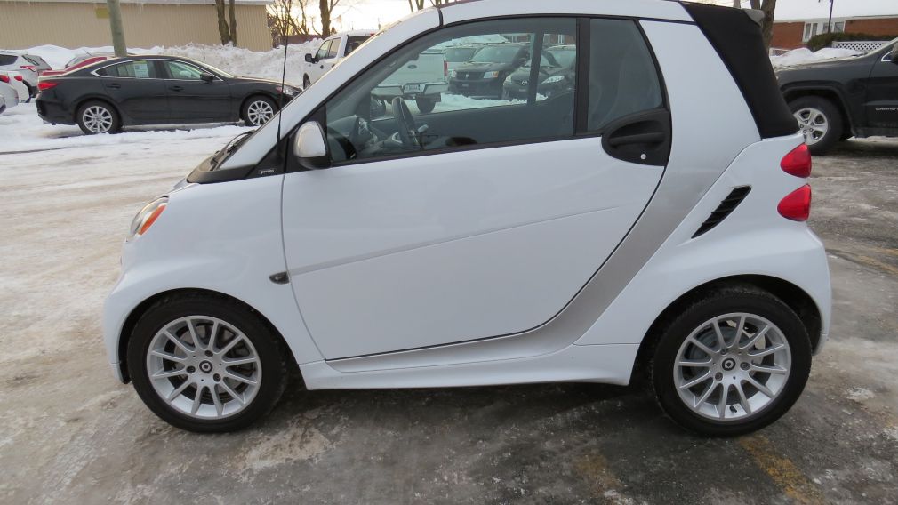 2013 Smart Fortwo Passion Cabriolet AUT A/C MAGS GR ELECTRIQUE #4