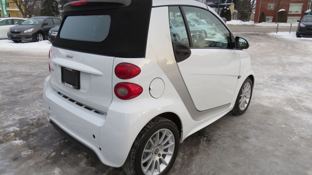 2013 Smart Fortwo Passion Cabriolet AUT A/C MAGS GR ELECTRIQUE #7