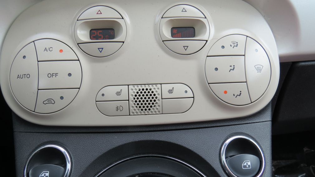 2014 Fiat 500 Lounge AUT A/C TOIT CUIR MAGS BLUETOOTH GR ELECTRI #20