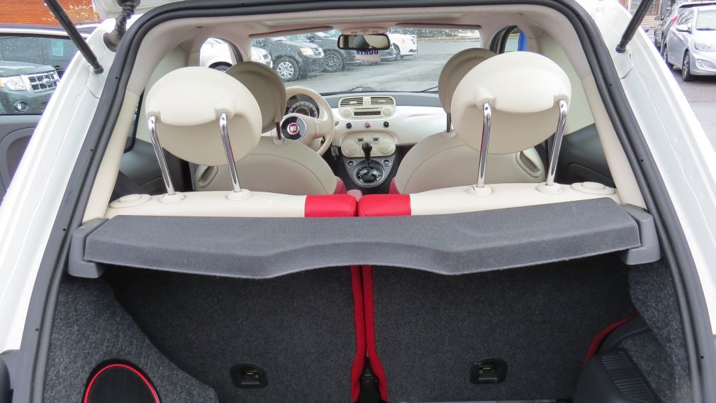 2014 Fiat 500 Lounge AUT A/C TOIT CUIR MAGS BLUETOOTH GR ELECTRI #23