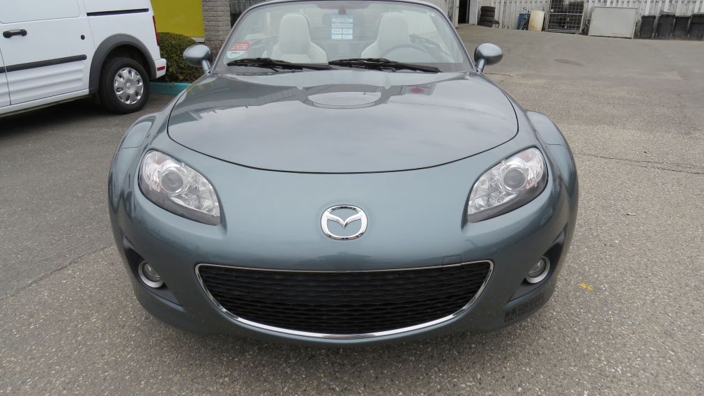 2011 Mazda MX 5 GT MAN A/C CUIR MAGS NAVI BLUETOOTH GR ELECTRIQUE #2