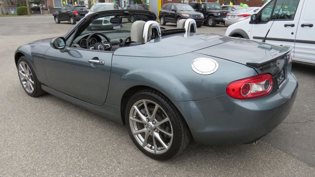 2011 Mazda MX 5 GT MAN A/C CUIR MAGS NAVI BLUETOOTH GR ELECTRIQUE #4