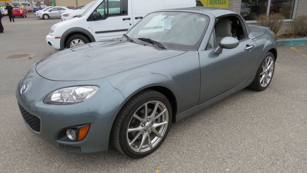 2011 Mazda MX 5 GT MAN A/C CUIR MAGS NAVI BLUETOOTH GR ELECTRIQUE #12