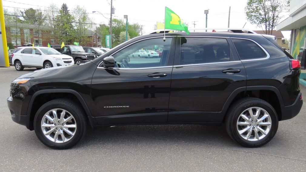 2015 Jeep Cherokee Limited AUT V6 AWD CUIR MAGS TOIT CAMERA NAVI .... #4