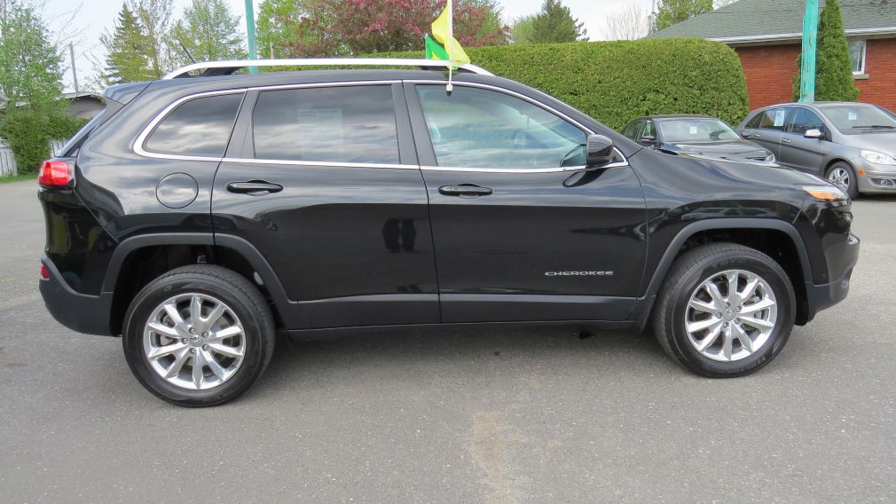 2015 Jeep Cherokee Limited AUT V6 AWD CUIR MAGS TOIT CAMERA NAVI .... #8