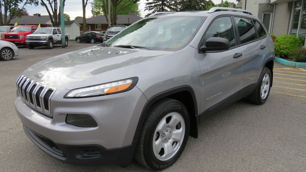 2015 Jeep Cherokee Sport AUT FWD A/C BLUETOOTH GR ELECTRIQUE #3