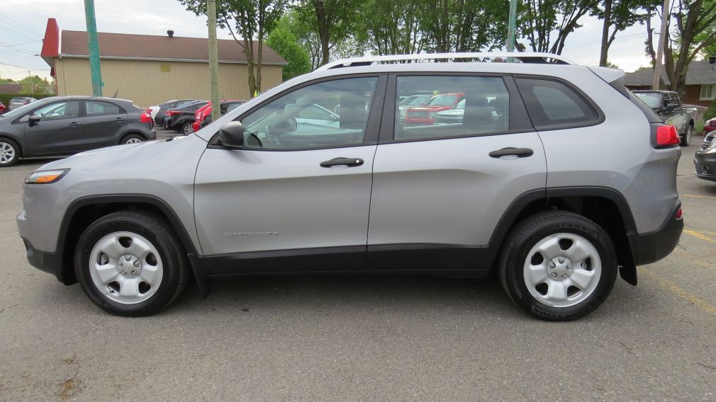 2015 Jeep Cherokee Sport AUT FWD A/C BLUETOOTH GR ELECTRIQUE #4