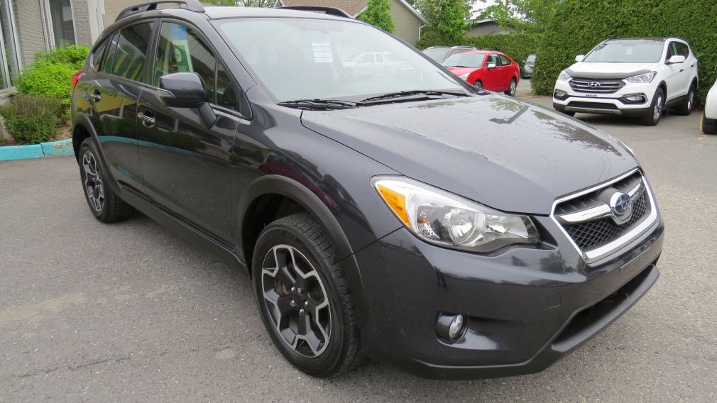 2014 Subaru XV Crosstrek Limited AUT AWD A/C MAGS CUIR CAMERA NAVI TOIT GR #0