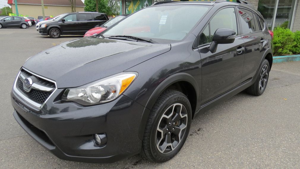 2014 Subaru XV Crosstrek Limited AUT AWD A/C MAGS CUIR CAMERA NAVI TOIT GR #3