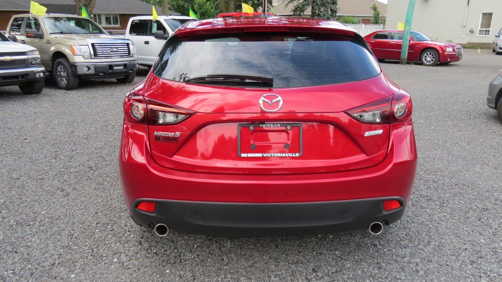 2015 Mazda 3 GS SPORT MAN A/C MAGS CAMERA BLUETOOTH GR ELECTRIQ #6