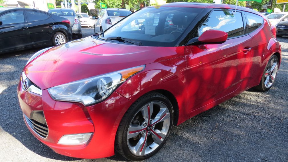 2012 Hyundai Veloster TECH AUT A/C MAGS CAMERA TOIT NAVI GR ELECTRIQUE #4