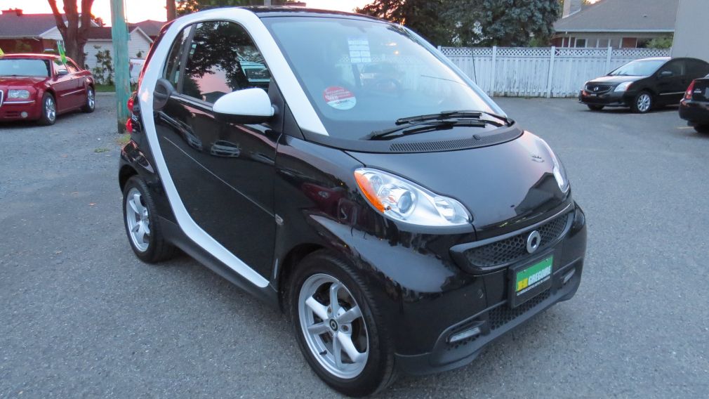 2014 Smart Fortwo Passion AUT A/C MAGS TOIT PANO GR ELECTRIQUE #0