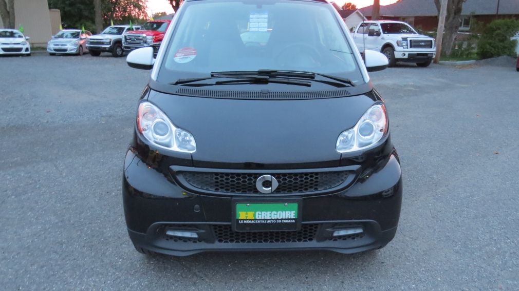 2014 Smart Fortwo Passion AUT A/C MAGS TOIT PANO GR ELECTRIQUE #2