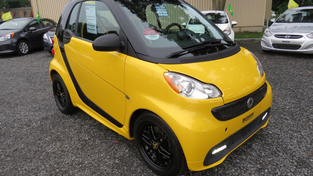 2013 Smart Fortwo Passion AUT A/C CUIR MAGS TOIT PANO GR ELECTRIQUE #0