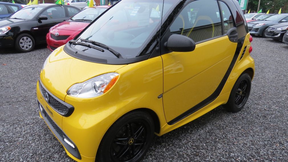 2013 Smart Fortwo Passion AUT A/C CUIR MAGS TOIT PANO GR ELECTRIQUE #2