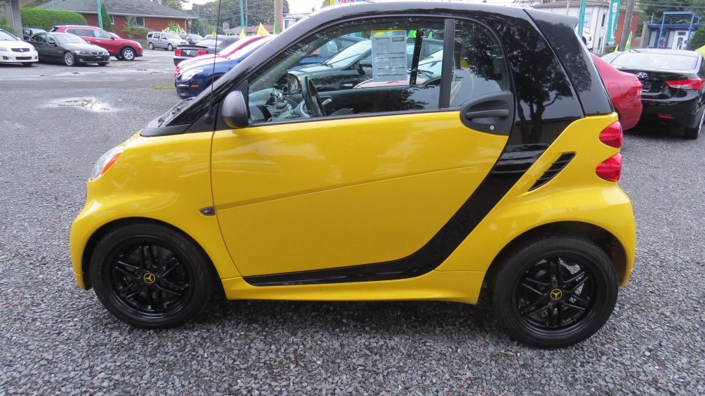 2013 Smart Fortwo Passion AUT A/C CUIR MAGS TOIT PANO GR ELECTRIQUE #3