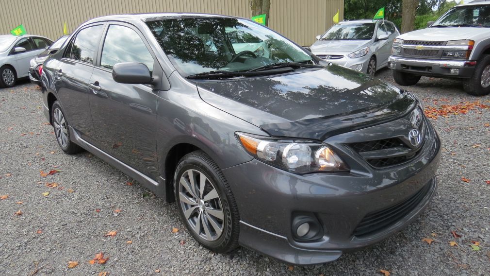 2012 Toyota Corolla S AUT A/C MAGS BLUETOOTH GR ELECTRIQUE #0