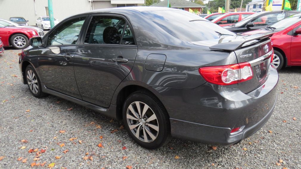 2012 Toyota Corolla S AUT A/C MAGS BLUETOOTH GR ELECTRIQUE #4